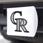 Picture of MLB - Colorado Rockies Color Hitch Cover - White