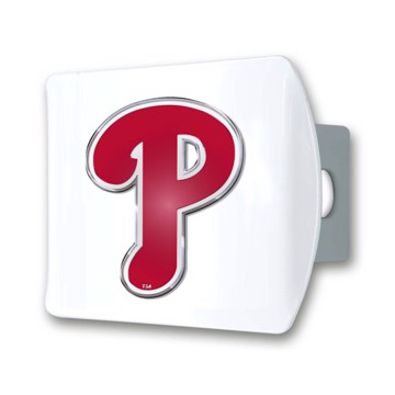 Picture of MLB - Philadelphia Phillies Color Hitch Cover - White