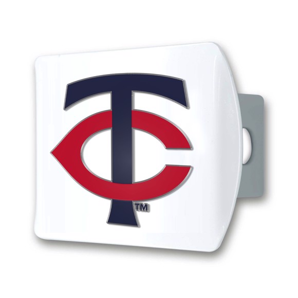 Picture of MLB - Minnesota Twins Color Hitch Cover - White