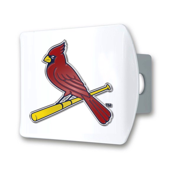 Picture of MLB - St. Louis Cardinals Color Hitch Cover - White