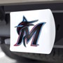 Picture of MLB - Miami Marlins Color Hitch Cover - White