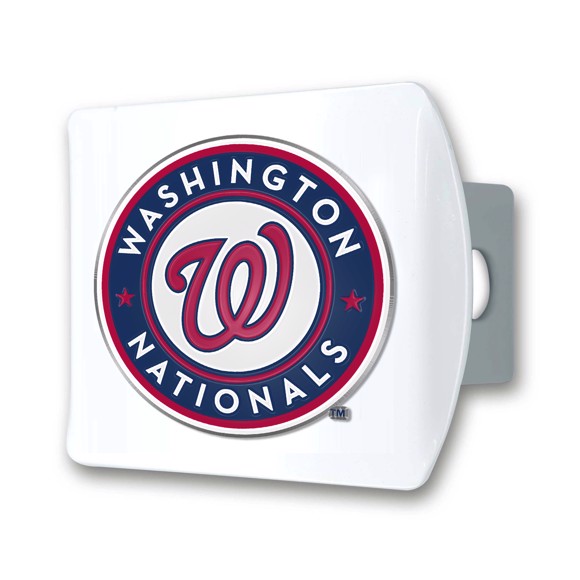 Picture of MLB - Washington Nationals Color Hitch Cover - White