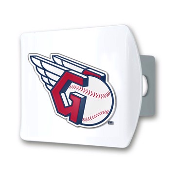 Picture of MLB - Cleveland Guardians Color Hitch Cover - White