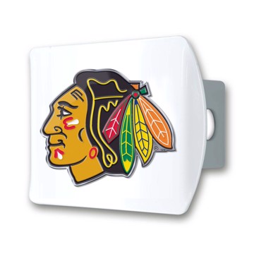 Picture of NHL - Chicago Blackhawks Color Hitch Cover - White