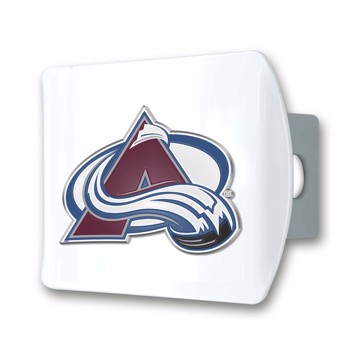 Picture of NHL - Colorado Avalanche Color Hitch Cover - White