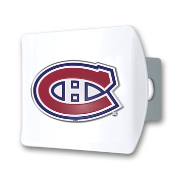 Picture of NHL - Montreal Canadiens Color Hitch Cover - White