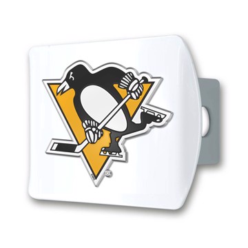 Picture of NHL - Pittsburgh Penguins Color Hitch Cover - White