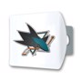 Picture of NHL - San Jose Sharks Color Hitch Cover - White