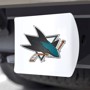 Picture of NHL - San Jose Sharks Color Hitch Cover - White