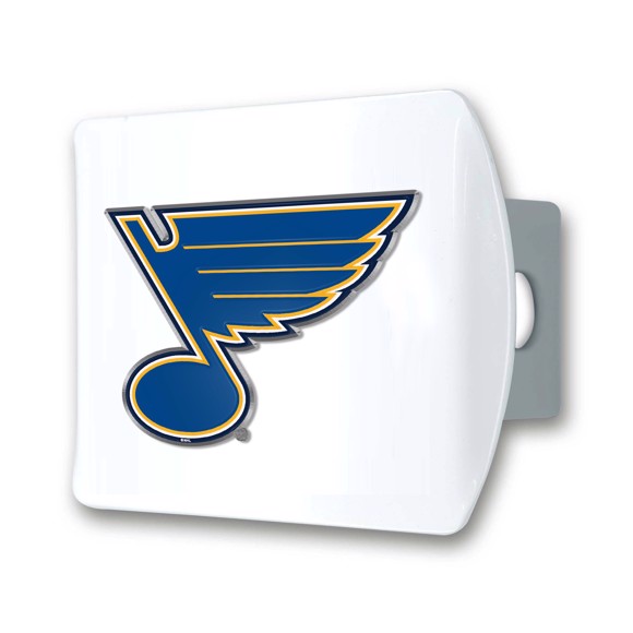 Picture of NHL - St. Louis Blues Color Hitch Cover - White