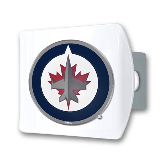 Picture of NHL - Winnipeg Jets Color Hitch Cover - White