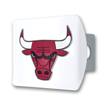 Picture of NBA - Chicago Bulls Color Hitch Cover - White