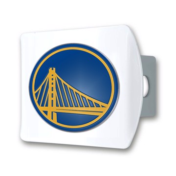 Picture of NBA - Golden State Warriors Color Hitch Cover - White