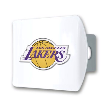 Picture of NBA - Los Angeles Lakers Color Hitch Cover - White