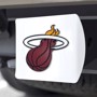 Picture of NBA - Miami Heat Color Hitch Cover - White