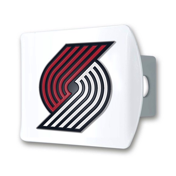 Picture of NBA - Portland Trail Blazers Color Hitch Cover - White