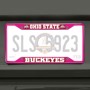 Picture of Ohio State University License Plate Frame - Pink