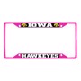 Picture of University of Iowa License Plate Frame - Pink