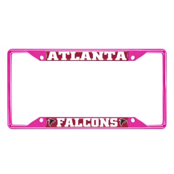 Picture of NFL - Atlanta Falcons License Plate Frame - Pink