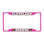 Picture of NFL - Cleveland Browns License Plate Frame - Pink