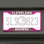 Picture of NFL - Cleveland Browns License Plate Frame - Pink