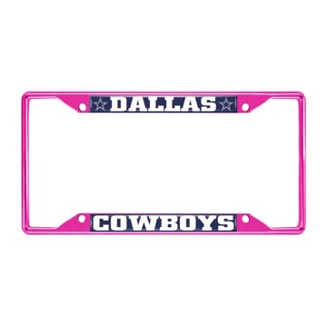 Picture of NFL - Dallas Cowboys License Plate Frame - Pink