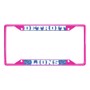 Picture of NFL - Detroit Lions License Plate Frame - Pink