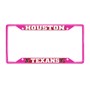 Picture of NFL - Houston Texans License Plate Frame - Pink