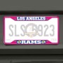 Picture of NFL - Los Angeles Rams License Plate Frame - Pink