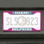 Picture of NFL - Miami Dolphins License Plate Frame - Pink