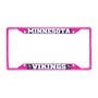 Picture of NFL - Minnesota Vikings License Plate Frame - Pink