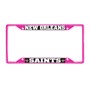 Picture of NFL - New Orleans Saints License Plate Frame - Pink