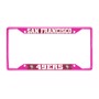 Picture of NFL - San Francisco 49Ers License Plate Frame - Pink