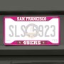 Picture of NFL - San Francisco 49Ers License Plate Frame - Pink