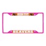 Picture of Oregon State University License Plate Frame - Pink