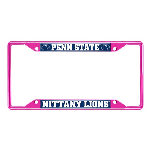 Picture of Pennsylvania State University License Plate Frame - Pink