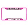 Picture of Texas A&M University License Plate Frame - Pink