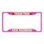 Picture of Texas Tech University License Plate Frame - Pink