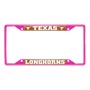 Picture of University of Texas License Plate Frame - Pink