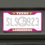 Picture of University of Texas License Plate Frame - Pink