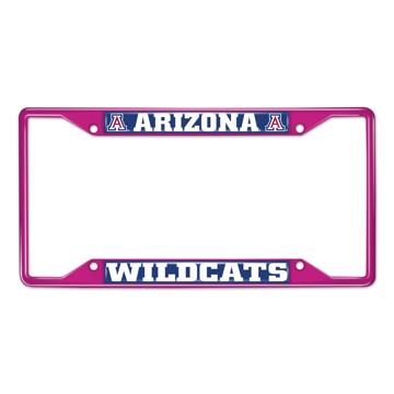 Picture of University of Arizona License Plate Frame - Pink