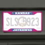 Picture of University of Kansas License Plate Frame - Pink