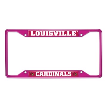 Picture of University of Louisville License Plate Frame - Pink