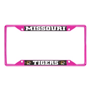 Picture of University of Missouri License Plate Frame - Pink