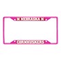 Picture of University of Nebraska License Plate Frame - Pink