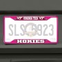 Picture of Virginia Tech License Plate Frame - Pink