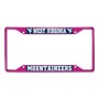 Picture of West Virginia University License Plate Frame - Pink