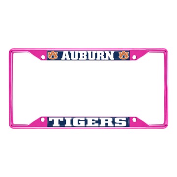 Picture of Auburn University License Plate Frame - Pink