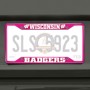 Picture of University of Wisconsin License Plate Frame - Pink