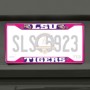 Picture of Louisiana State University License Plate Frame - Pink